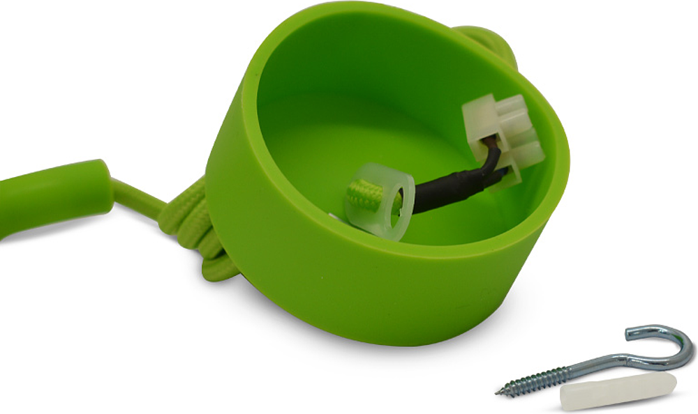 DOUILL E27 SILI + CABL 2M VERT